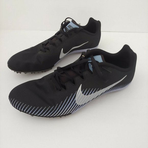 ♥️SOLD♥️NEW NIKE Zoom Rival M9 Black Gray Track Racing 12 - Picture 6 of 10